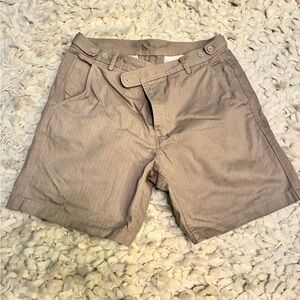Men's Tan Casual Shorts by Corridor.